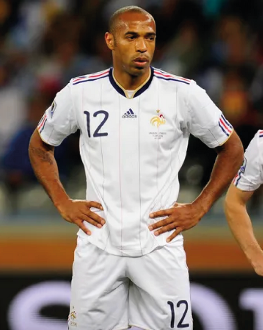 Nameset flocage France 2010 AWAY Henry #12