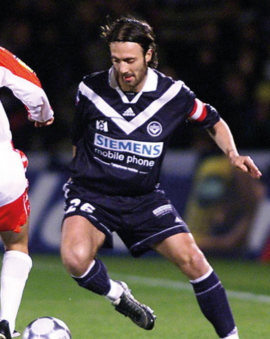 Nameset flocage Bordeaux 2000-2001 HOME Dugarry #26