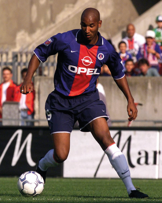 Nameset flocage Paris 2000-2001 HOME & AWAY #9 Anelka
