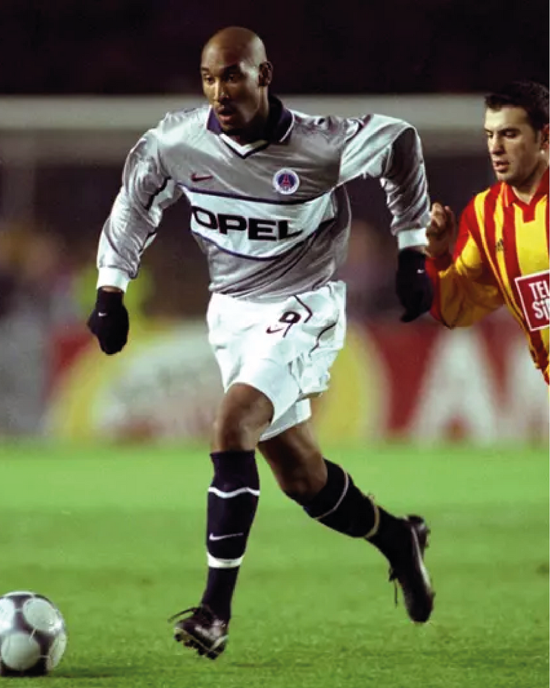Chargez l&#39;image dans la visionneuse de la galerie, Nameset flocage Paris 2000-2001 HOME &amp; AWAY #9 Anelka
