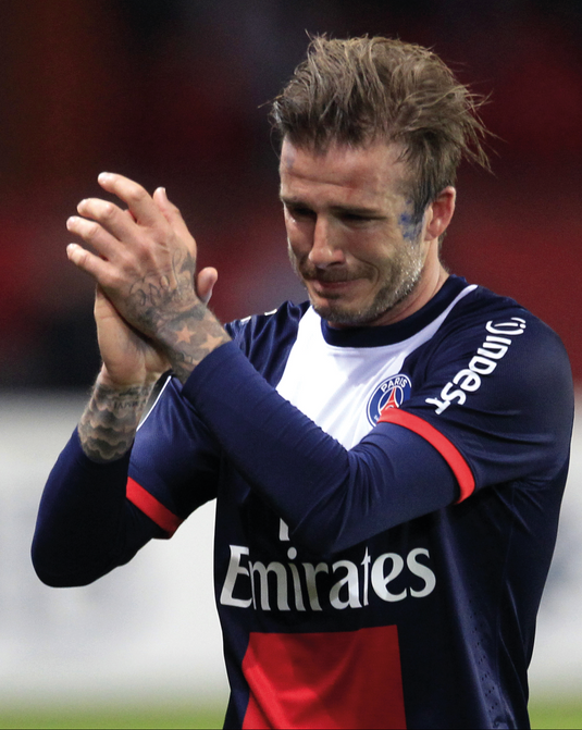 Nameset flocage Paris 2012-2013-2014 HOME #32 Beckham