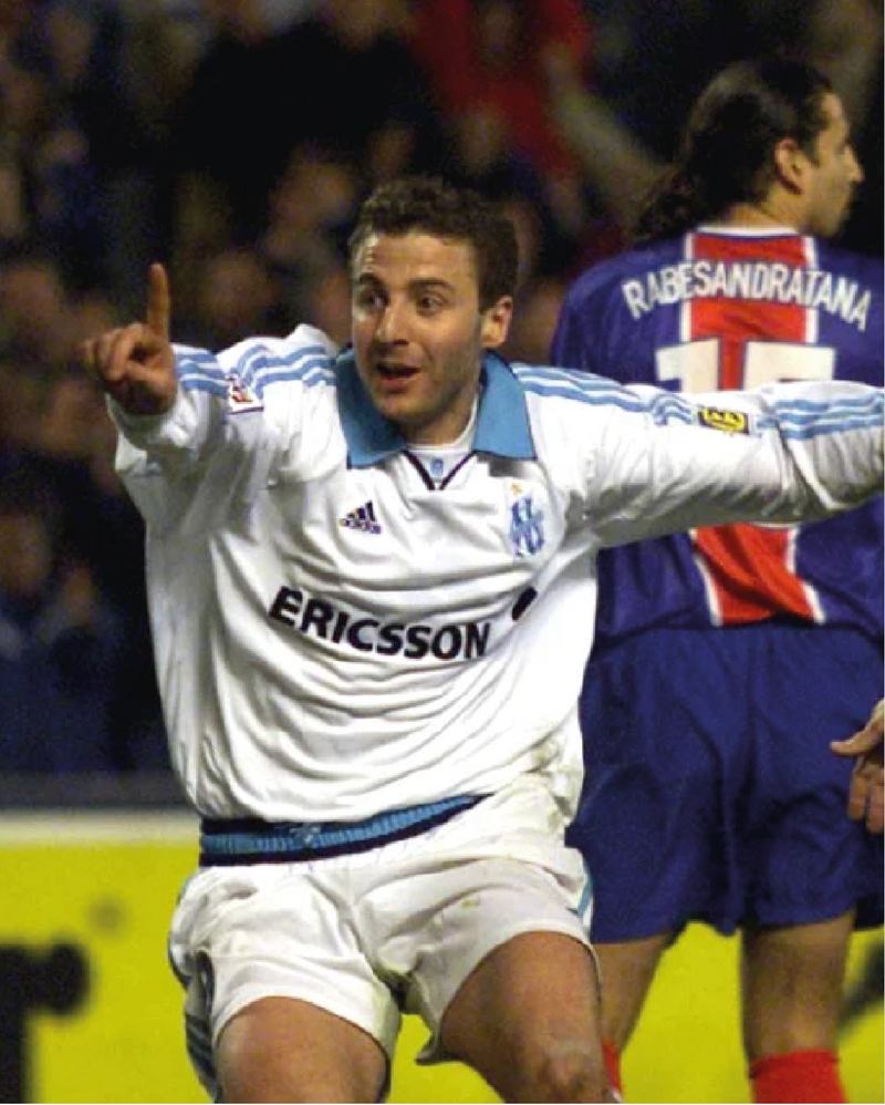 Chargez l&#39;image dans la visionneuse de la galerie, Nameset flocage Marseille 1999-2000 HOME #9 Maurice
