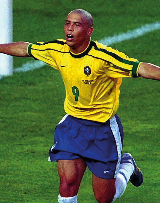 Nameset flocage Brésil 1998 HOME #9 Ronaldo