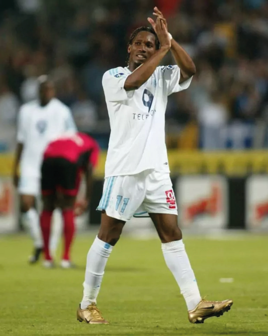 Flocage Nameset Marseille 2003-2004 HOME 11 DROGBA