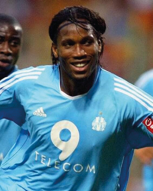 Flocage Nameset Marseille 2003-2004 AWAY 11 DROGBA