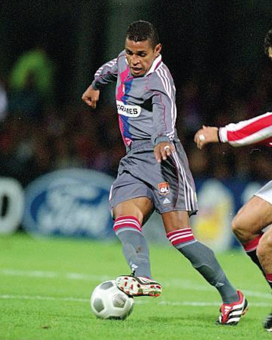 Flocage Nameset Lyon 2000-2001 AWAY 9 ANDERSON