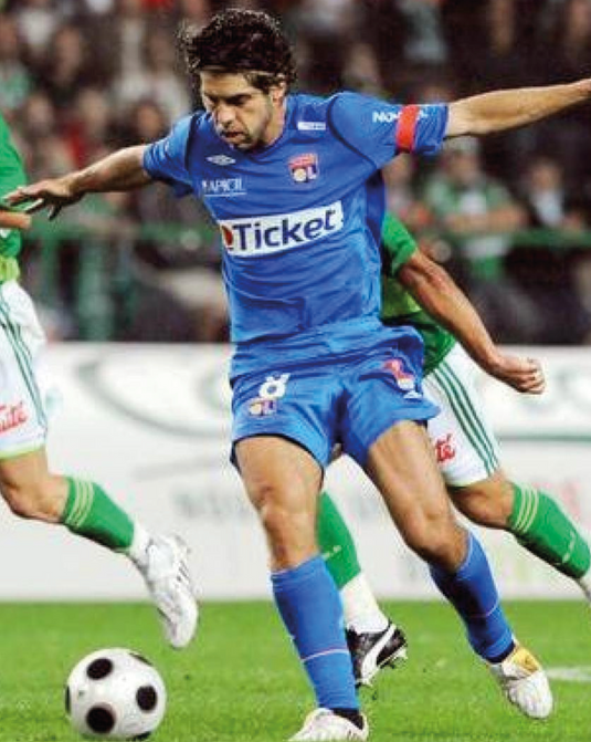 Flocage Nameset Lyon 2008-2009 AWAY 8 JUNINHO