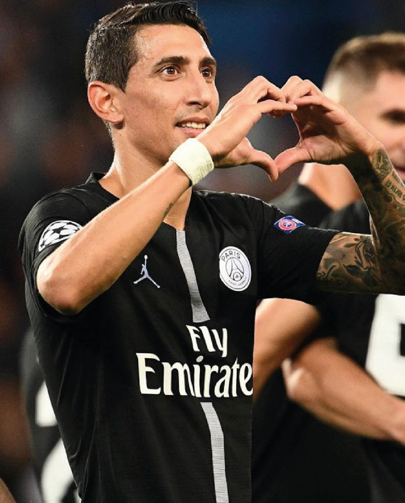 Chargez l&#39;image dans la visionneuse de la galerie, Flocage Nameset Paris UCL 2018-2019 AWAY 11 DI MARIA
