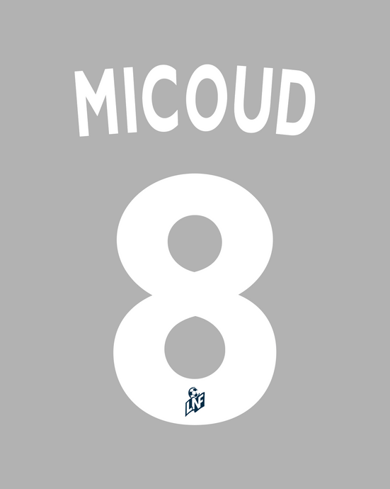 Flocage Nameset Bordeaux 1999-2000 HOME 8 MICOUD