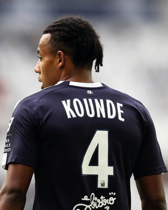 Flocage Nameset Bordeaux 2018-2019 HOME 4 KOUNDE