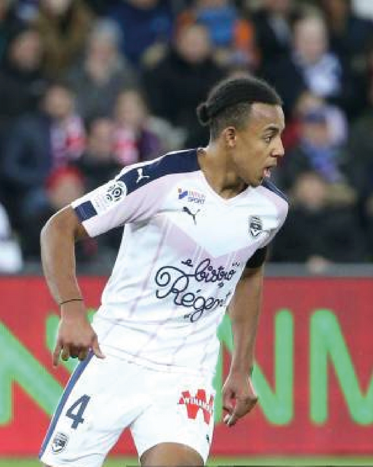 Flocage Nameset Bordeaux 2018-2019 AWAY 4 KOUNDE