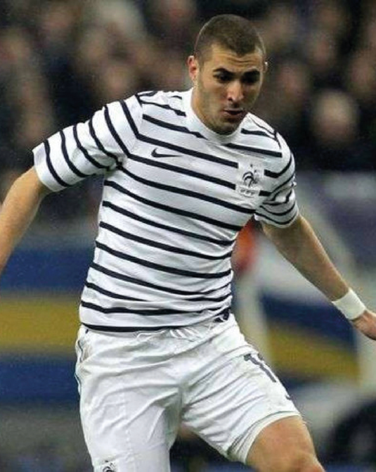 Flocage Nameset France 2011 AWAY 10 BENZEMA