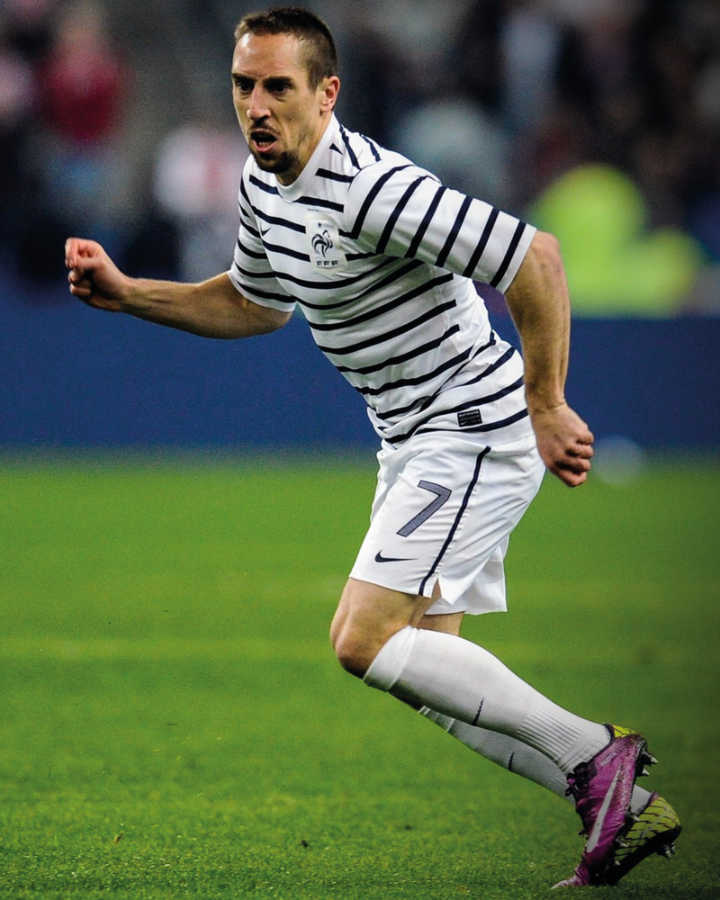 Chargez l&#39;image dans la visionneuse de la galerie, Flocage Nameset France 2011 AWAY 7 RIBERY
