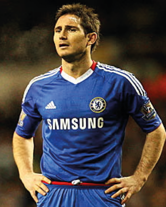 Flocage Nameset Chelsea 2010-2011 HOME 8 LAMPARD