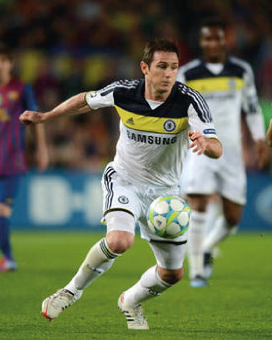 Flocage Nameset Chelsea 2011-2012 THIRD 8 LAMPARD