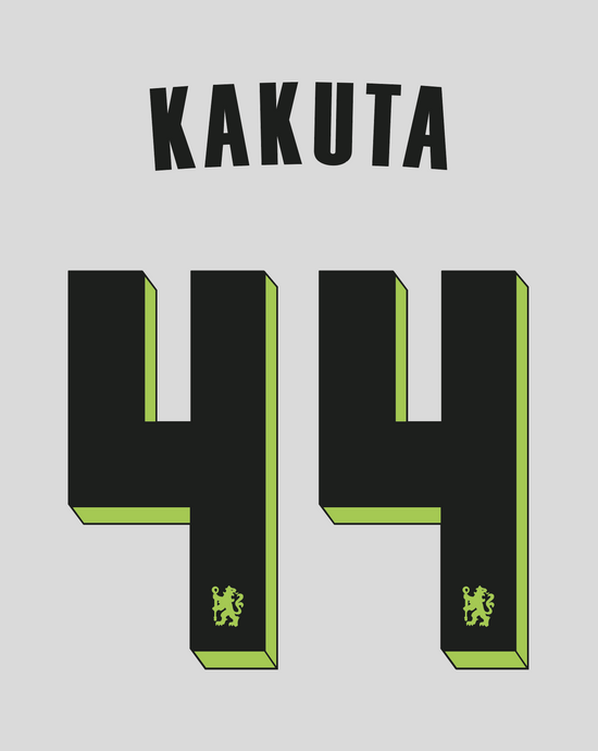 Flocage Nameset Chelsea 2010-2011 THIRD 44 KAKUTA