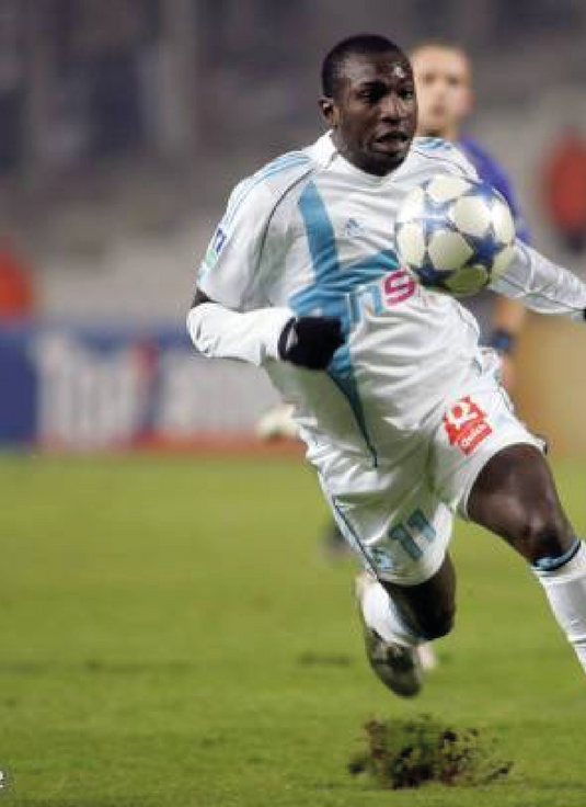 Flocage Nameset Marseille 2005-2006 HOME 11 NIANG