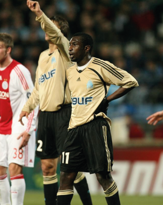 Flocage Nameset Marseille 2008-2009 THIRD 11 NIANG