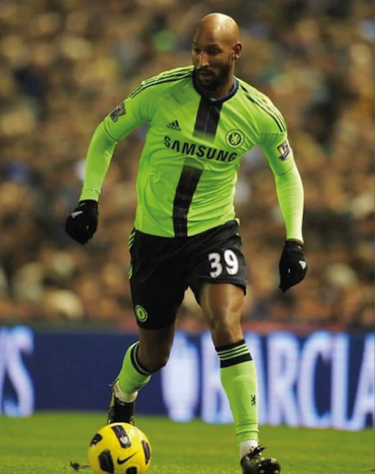 Flocage Nameset Chelsea 2010-2011 THIRD 39 ANELKA