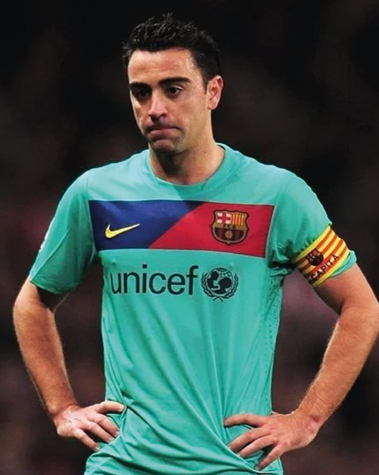 Flocage Nameset Barcelone 2010-2011 AWAY 6 XAVI