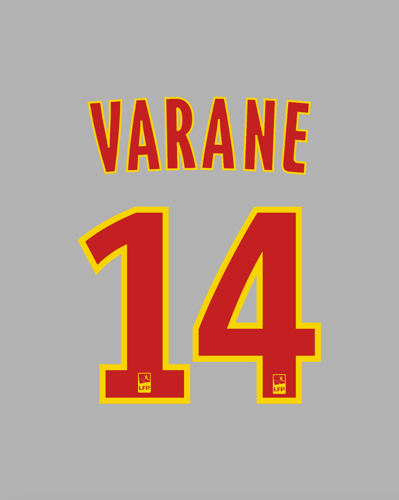 Chargez l'image dans la visionneuse de la galerie, Flocage Nameset Lens 2010-2011 HOME 14 VARANE
