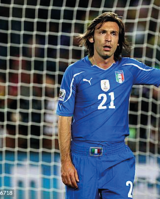 Flocage Nameset Italie 2010 HOME 21 PIRLO