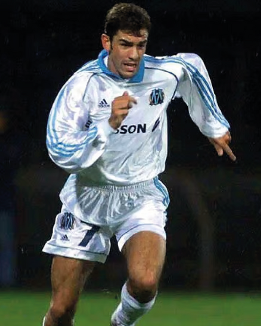 Flocage Nameset Marseille 1998-1999 HOME 7 Pires