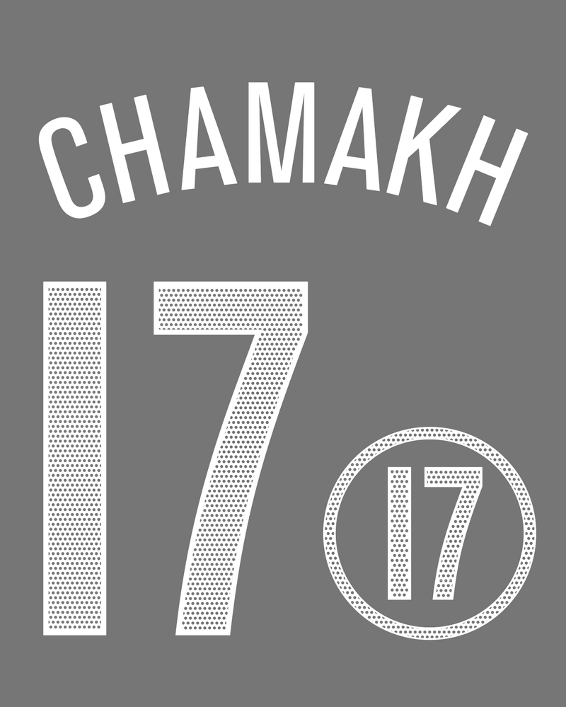 Chargez l'image dans la visionneuse de la galerie, Flocage Nameset Maroc 2004 HOME 17 Chamakh
