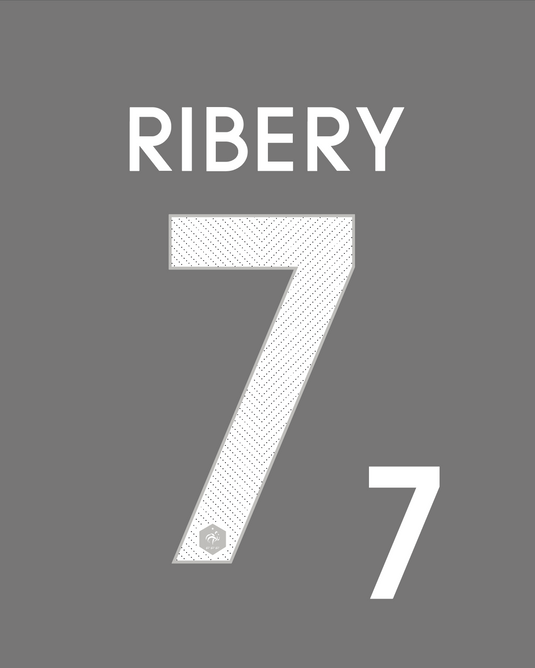 Flocage Nameset France 2014 HOME 7 RIBERY