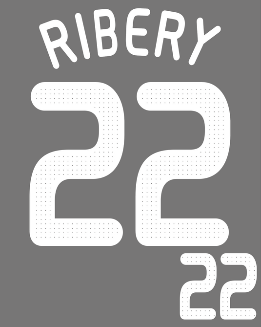Flocage nameset France HOME-AWAY 2008