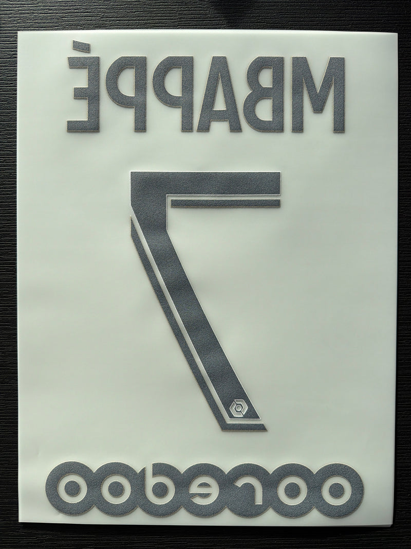 Chargez l'image dans la visionneuse de la galerie, Flocage Nameset Paris 2020-2021 THIRD 7 MBAPPE
