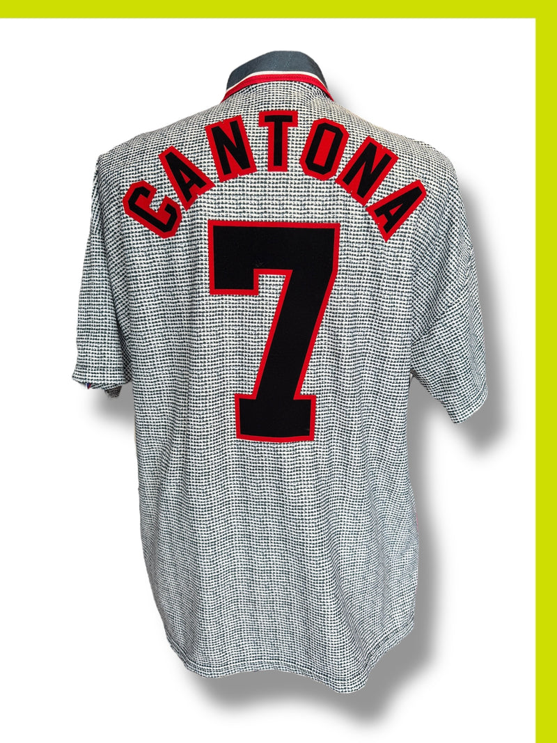 Chargez l&#39;image dans la visionneuse de la galerie, Manchester United 1995-1996 AWAY 7 CANTONA

