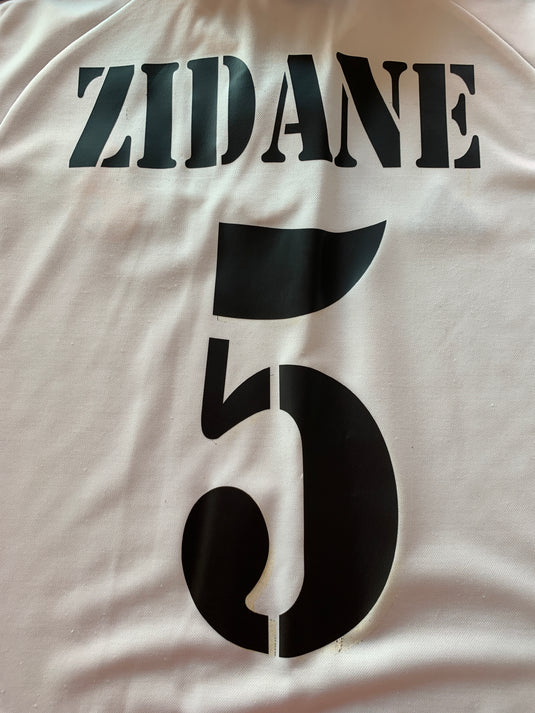 Réal Madrid 2001-2002 HOME 5 ZIDANE (S)