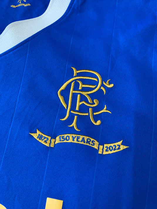 Maillot extérieur des Glasgow Rangers 1992-1993, taille XL Maillot extérieur des Glasgow Rangers 1992-1993, taille XL
