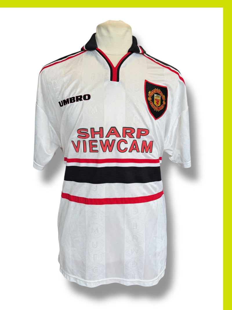 Chargez l&#39;image dans la visionneuse de la galerie, Manchester United 1998-1999 AWAY 7 BECKHAM
