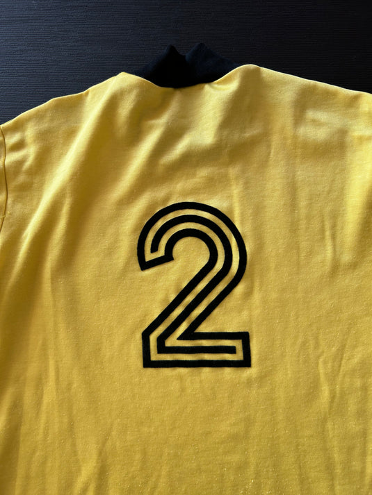 Template Adidas Jaune à rayures noires 2