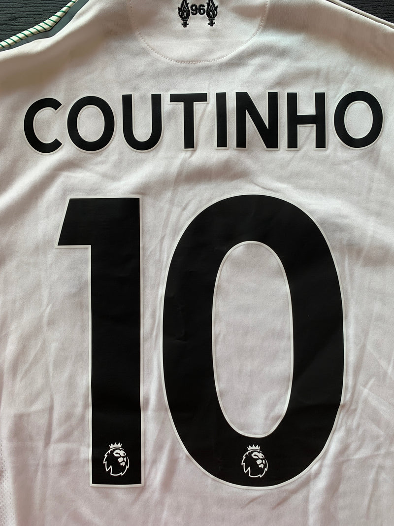Chargez l'image dans la visionneuse de la galerie, Liverpool 2017-2018 AWAY 10 COUTINHO (S)
