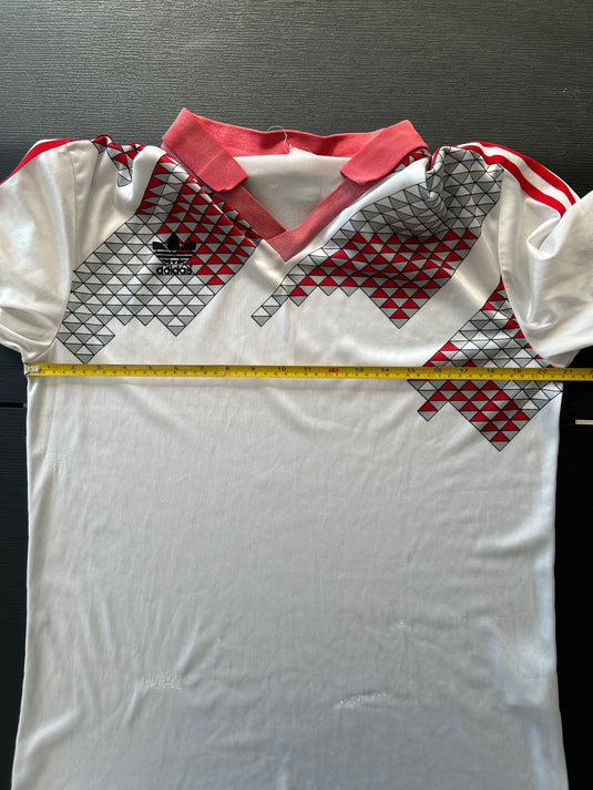 Template Adidas Blanc-rouge-gris