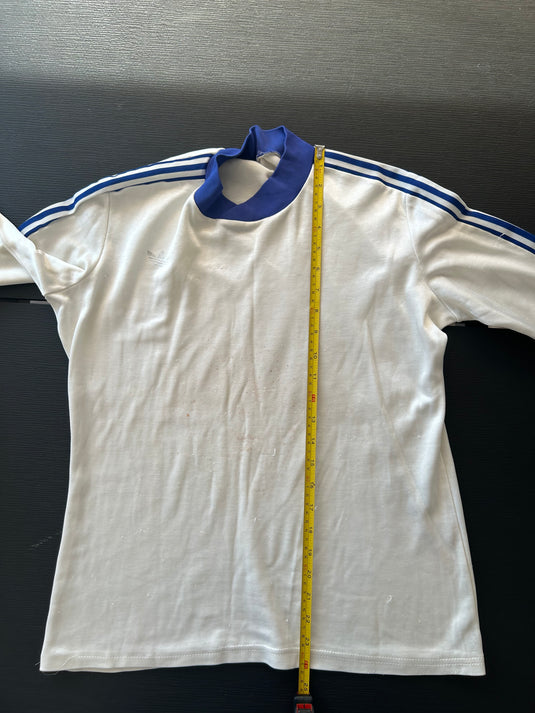 Template Adidas Ventex Blanc à bandes bleues