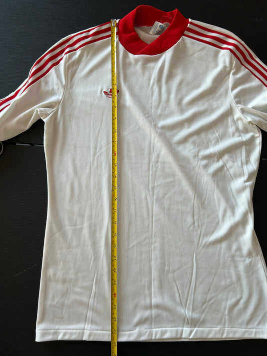 Template Adidas Ventex Blanc à bandes rouges