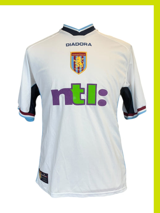 Aston Villa 2000-2001 THIRD 14 GINOLA