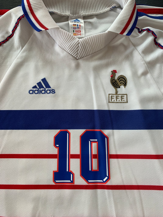 France 1998 AWAY 10 ZIDANE XL