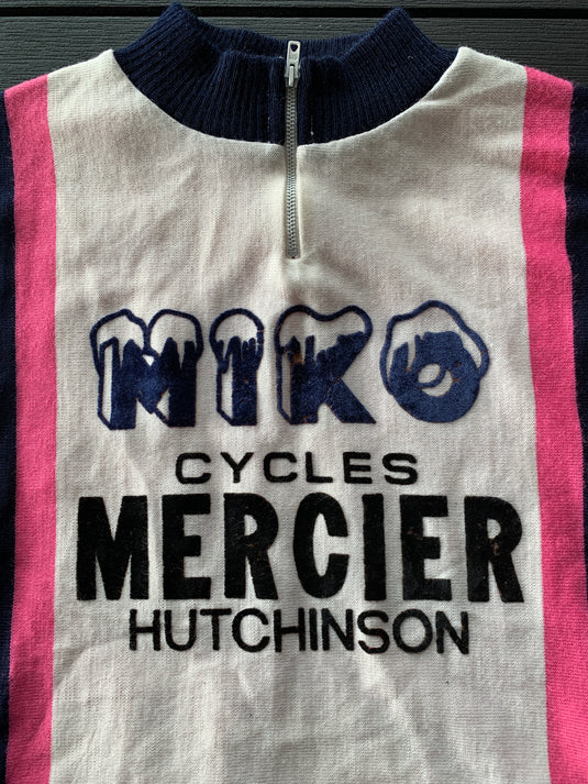 Cyclisme Miko Mercier Hutchinson 1980s Blanc