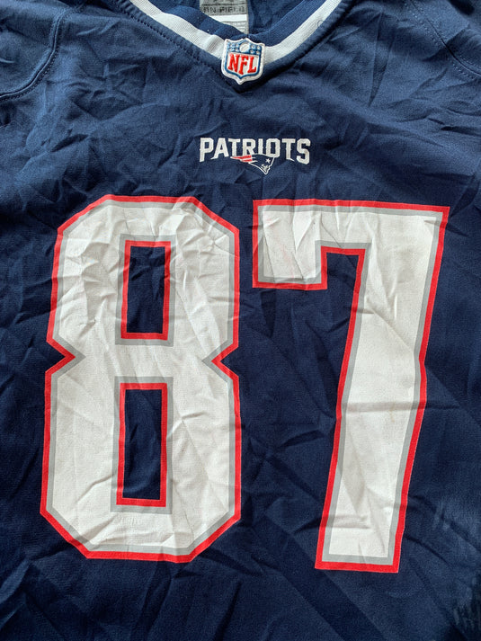 New England Patriots  HOME 87 GRONKOWSKI
