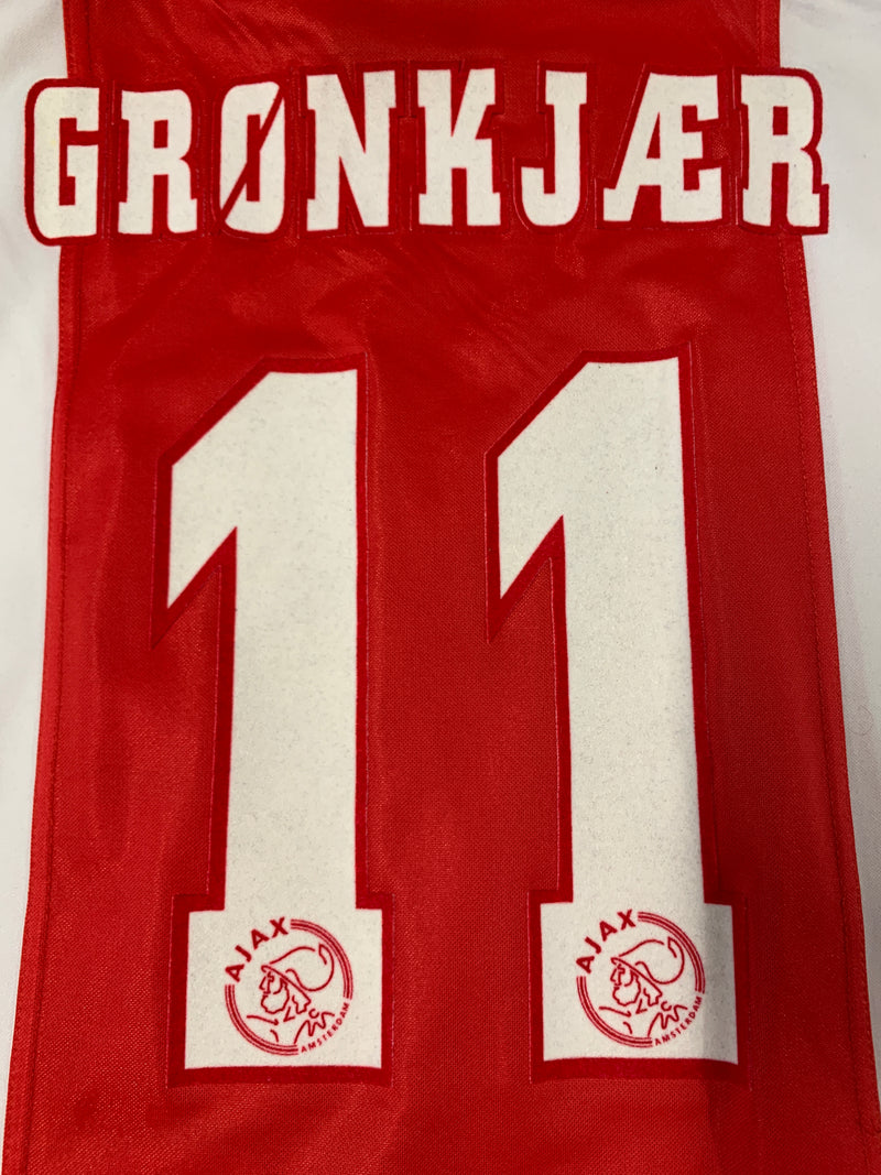 Chargez l'image dans la visionneuse de la galerie, Ajax Amsterdam 1999-2000 HOME 11 GRONKJAER
