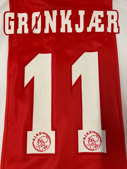Ajax Amsterdam 1999-2000 HOME 11 GRONKJAER