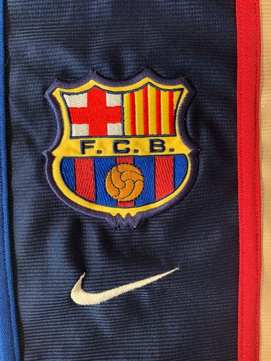 Barcelone 2001-2002 AWAY 7 SAVIOLA (XL)