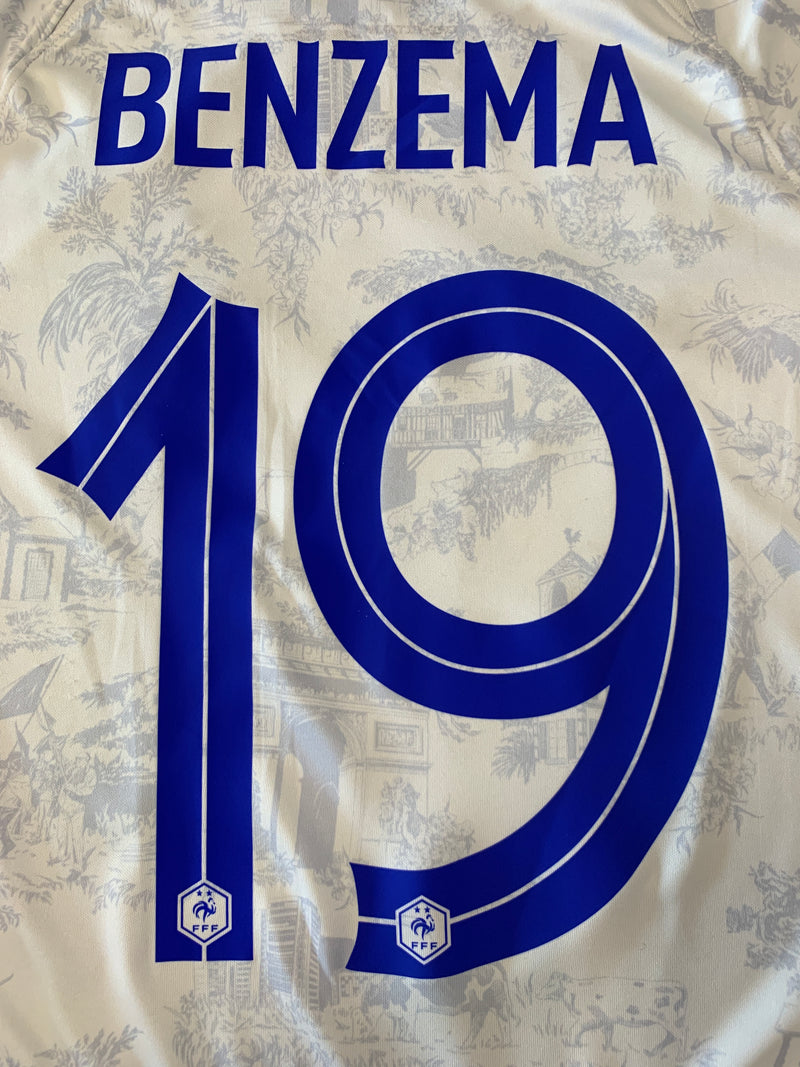 Chargez l&#39;image dans la visionneuse de la galerie, France 2022 AWAY 19 BENZEMA
