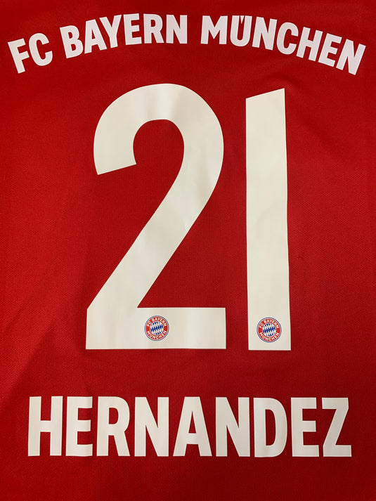 Bayern Munich 2019-2020 HOME 21 HERNANDEZ