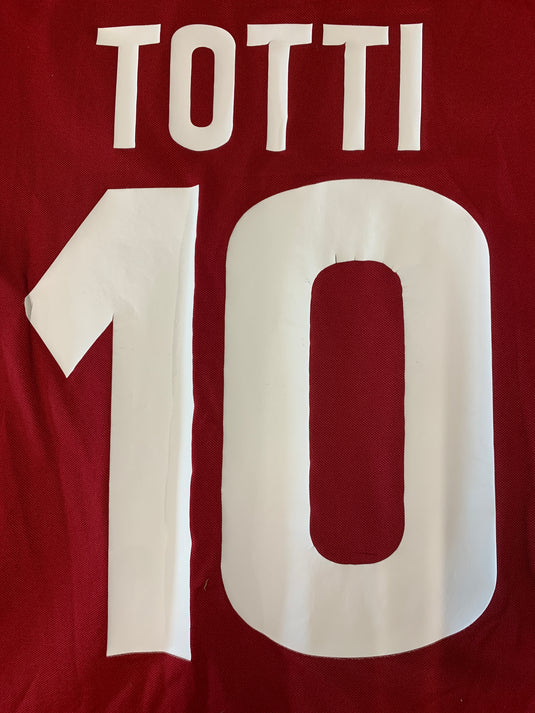 AS Roma 2007-2008 HOME 10 TOTTI